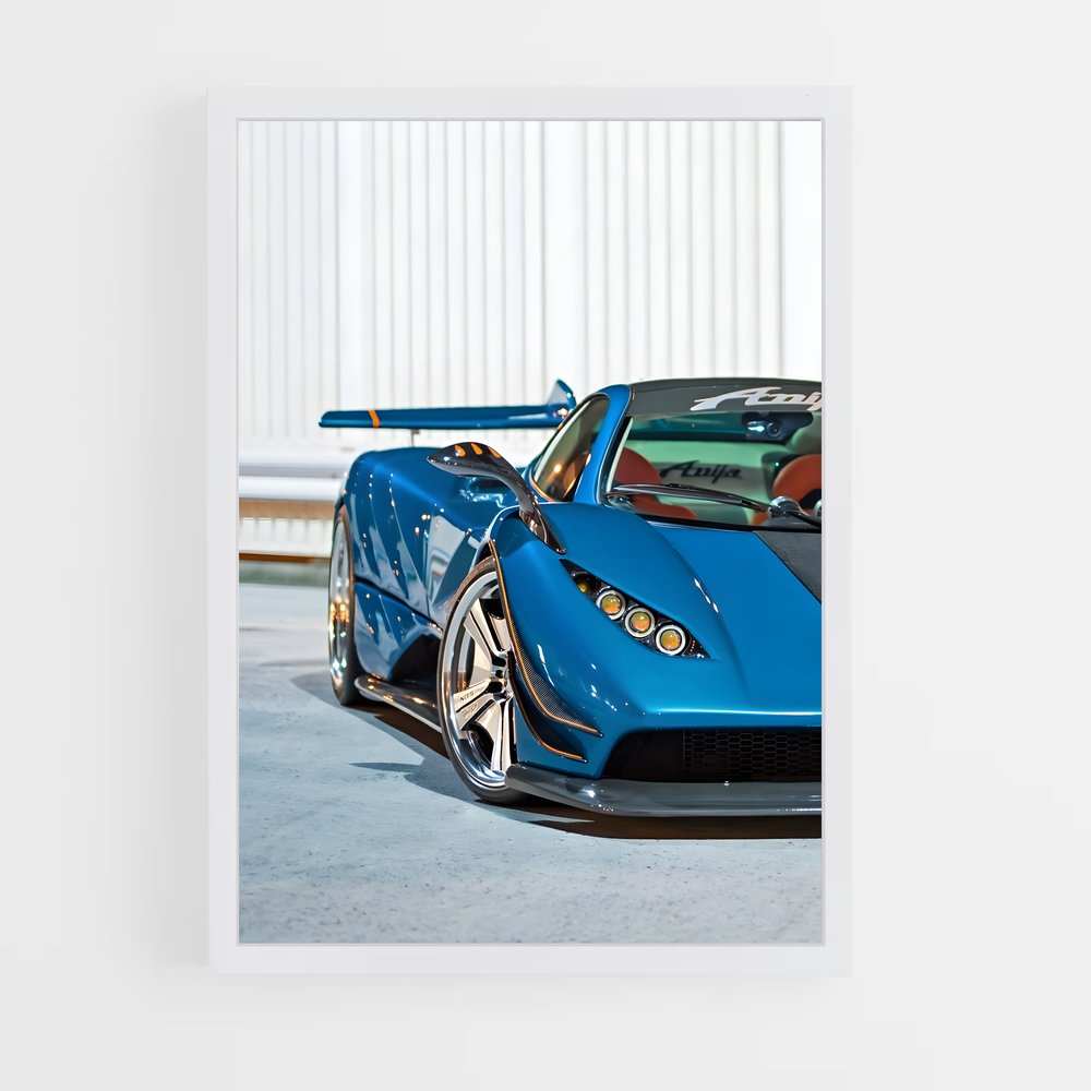 Poster Zonda Mystique – affiche Pagani (vue 3)